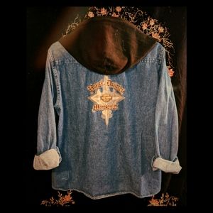 Denim shirt